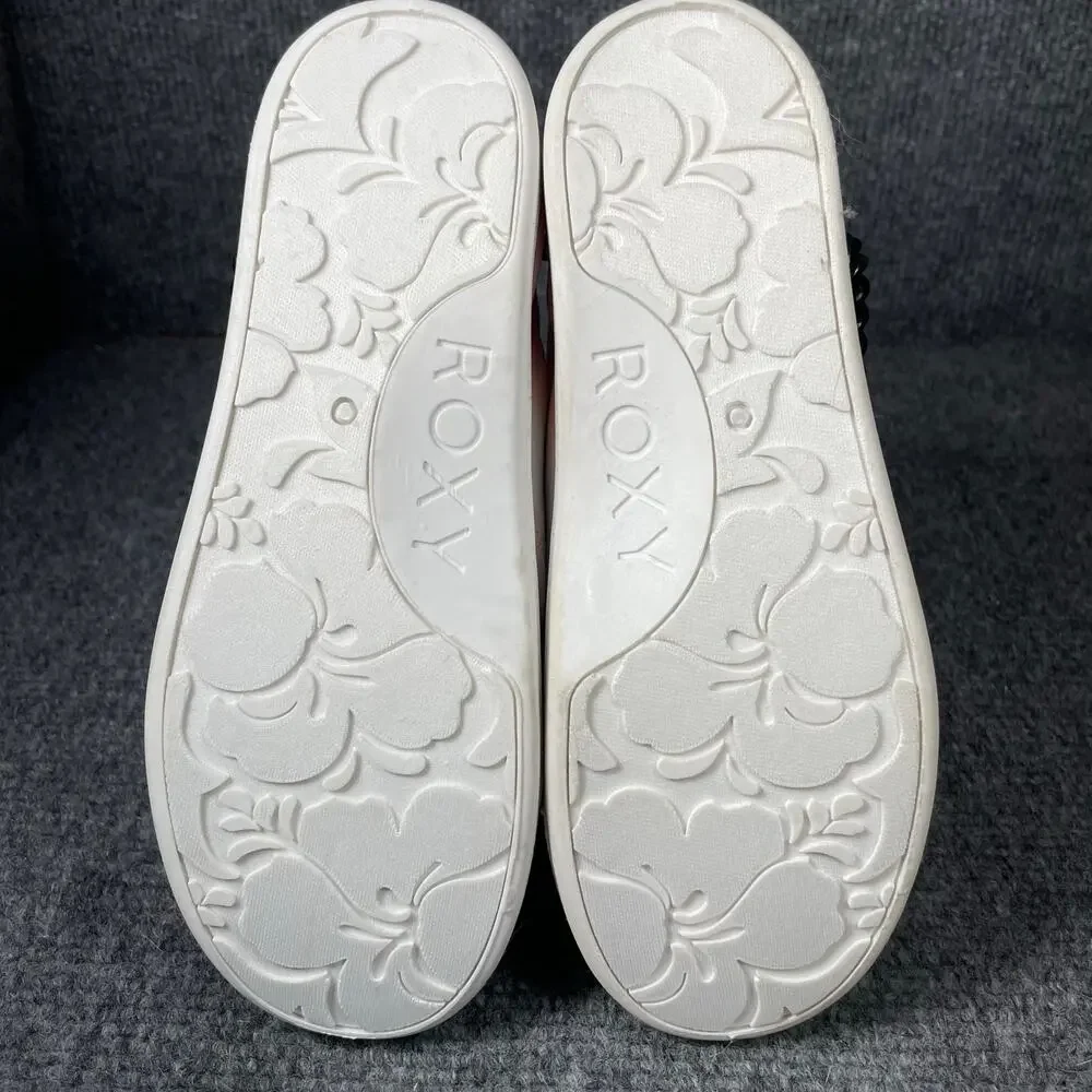 Roxy Youth RG Bayshore 4 Slip On Sneaker Size 13 Toddler Pink Casual